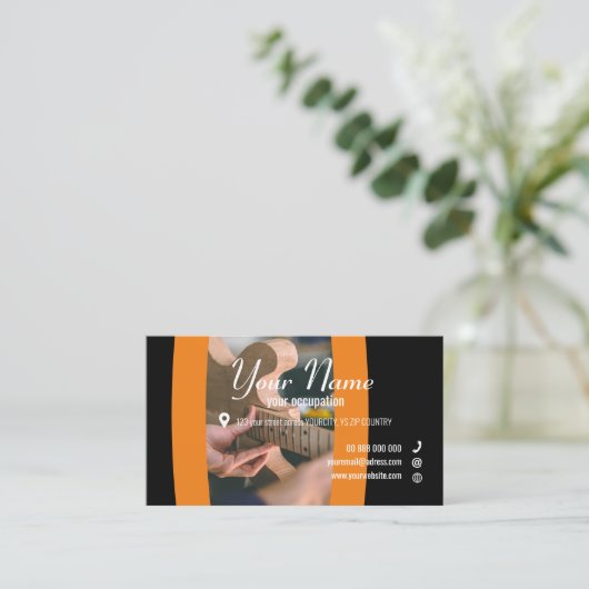 VISITEKAARTJE PARENTHESE ARTISAN-Collectie (Staand voorkant)