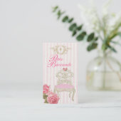 Visitekaartje Parijs Brocante (Staand voorkant)