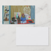 VISITEKAARTJE PARIS ART SHOP (Voorkant / Achterkant)