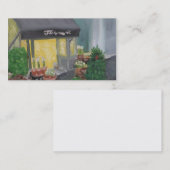 VISITEKAARTJE PARIS FLOWER SHOP (Voorkant / Achterkant)