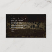 Visitekaartje particuliere onderzoeker (retro) (Achterkant)