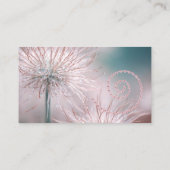 Visitekaartje Pastel Dandelion en Blue Diamonds (Achterkant)