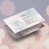 Visitekaartje Pastel Dandelion en Blue Diamonds