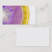 visitekaartje Pastel Floral (Voorkant / Achterkant)