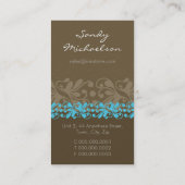 VISITEKAARTJE:: patterned zonnesteen P4 Visitekaartje (Achterkant)