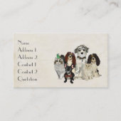 VISITEKAARTJE PAWS, CLAWS & FEATHERS (Voorkant)