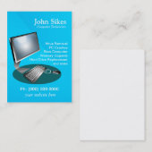 VISITEKAARTJE PC Repair Computer Technicia (Voorkant / Achterkant)