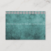 visitekaartje PEACOCK MULTI DOEL (Achterkant)