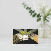 Visitekaartje Penselen verven (Staand voorkant)