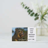 Visitekaartje pensioenstrategieën (Staand voorkant)