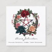 Visitekaartje Pentagram en Red Wreath Square (Voorkant)