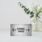 Visitekaartje persoonlijke trainer (Staand voorkant)