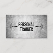 Visitekaartje persoonlijke trainer (Voorkant)