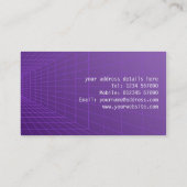 Visitekaartje Perspectiefraster (Achterkant)