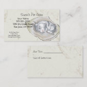 Visitekaartje Pet Care Afsprakenkaartje (Voorkant / Achterkant)