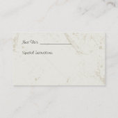 Visitekaartje Pet Care Afsprakenkaartje (Achterkant)