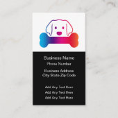 Visitekaartje Pet Care Services (Voorkant)