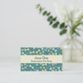 Visitekaartje Pet en Botten Groen Pet Winkelen (Staand voorkant)