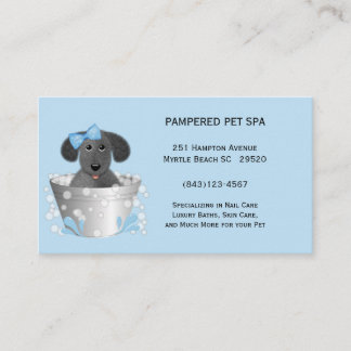 Visitekaartje Pet Groomer