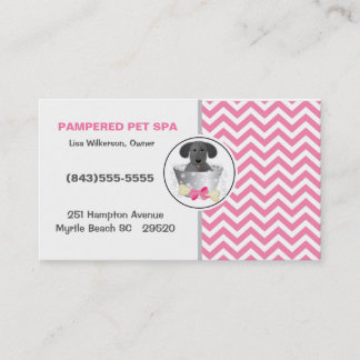 Visitekaartje Pet Groomer