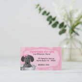 Visitekaartje Pet Groomer (Staand voorkant)