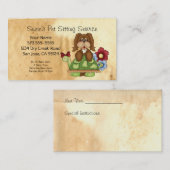 Visitekaartje Pet Sitting Service (Voorkant / Achterkant)