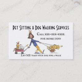Visitekaartje Pet Sitting Service