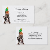 Visitekaartje Pet Sitting Service Klantenkaartje (Voorkant / Achterkant)