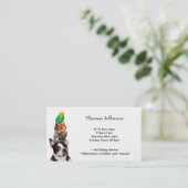 Visitekaartje Pet Sitting Service Klantenkaartje (Staand voorkant)