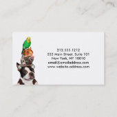 Visitekaartje Pet Sitting Service Klantenkaartje (Achterkant)