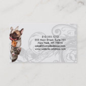 Visitekaartje Pet Sitting Service Klantenkaartje (Achterkant)