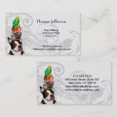 Visitekaartje Pet Sitting Service Klantenkaartje (Voorkant / Achterkant)