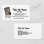 Visitekaartje Pet Store (Voorkant / Achterkant)