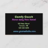 Visitekaartje PetCare Pawprinters (Achterkant)