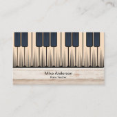  Visitekaartje piano-docent (Voorkant)