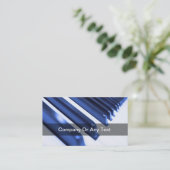 Visitekaartje Piano Keys (Staand voorkant)