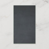 Visitekaartje Piano-leraar (Achterkant)