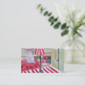 Visitekaartje PIERRE FREY PARIS (Staand voorkant)