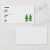 Visitekaartje Pijn Tree (Voorkant / Achterkant)