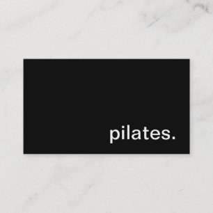 Visitekaartje Pilates