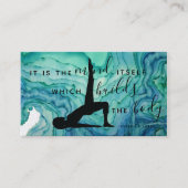 Visitekaartje Pilates (Voorkant)