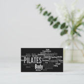 Visitekaartje PILATES Instructor (Staand voorkant)