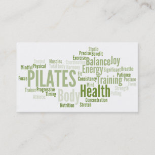 Visitekaartje PILATES Instructor