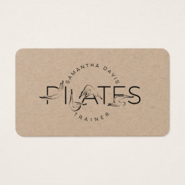 Visitekaartje Pilates Instructor Pilates