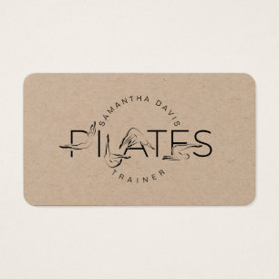 Visitekaartje Pilates Instructor Pilates