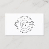 Visitekaartje Pilateurs Pilates (Voorkant)