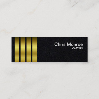 Visitekaartje "Pilot Stripes" —