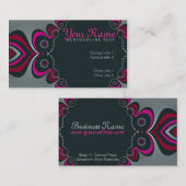 Visitekaartje PinkyBoo (Voorkant / Achterkant)