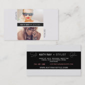 Visitekaartje Pinstripe Stylist (Voorkant / Achterkant)