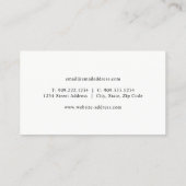 Visitekaartje Planten woestijnCactus (Achterkant)